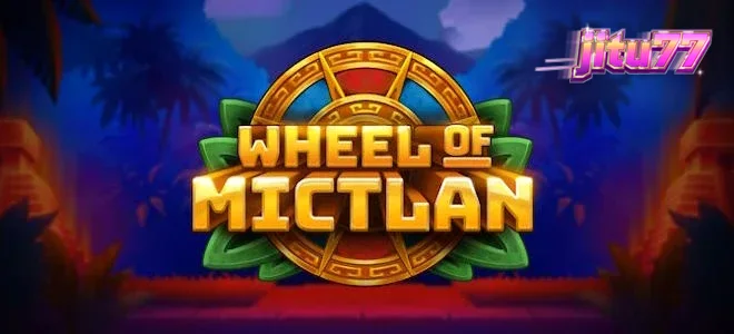 Tampilan visual roda batu kuno dalam slot Wheel of Mictlan